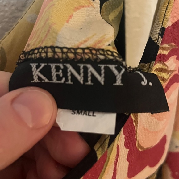 Vintage 90s Floral Mini Dress size Small - Picture 3 of 4